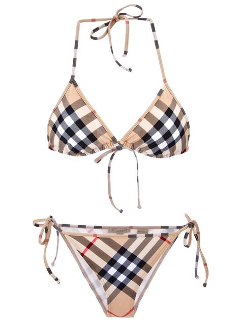 burberry swimwear womens|Burberry women's bikini.